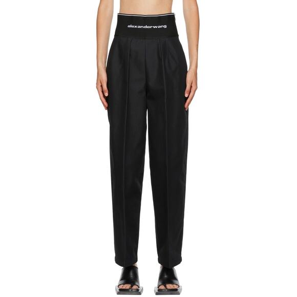 Alexander Wang Carrot Leg Trousers Black - 23 - Picture 1 of 4